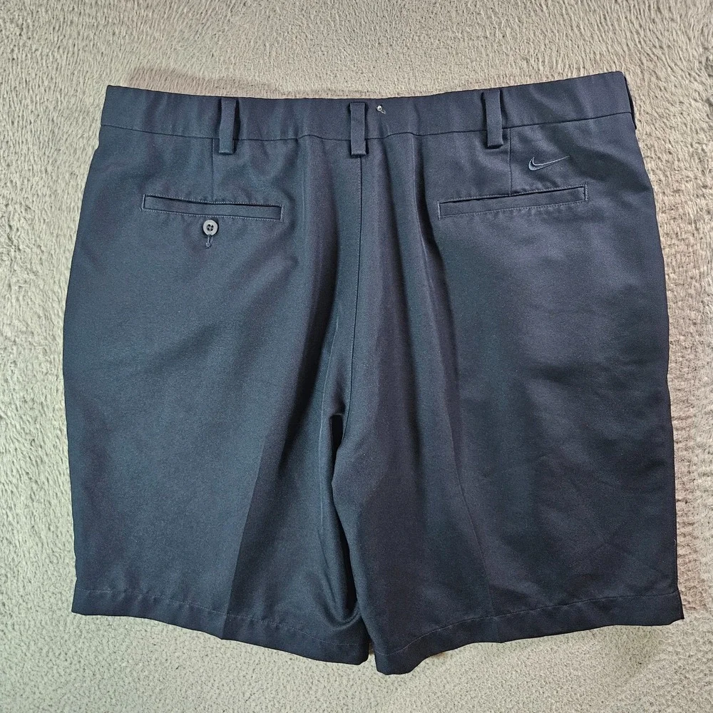 Nike Golf Shorts Men‎ 40 Flat Front Navy